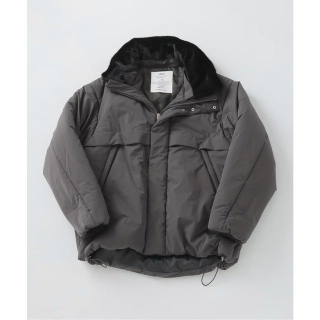 《予約》 STAND FUR-LINED PADDED ブルゾン （グレーA）