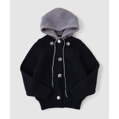 OUAT(オーユーエーティー) META KNIT PARKA （ネイビー）｜詳細画像