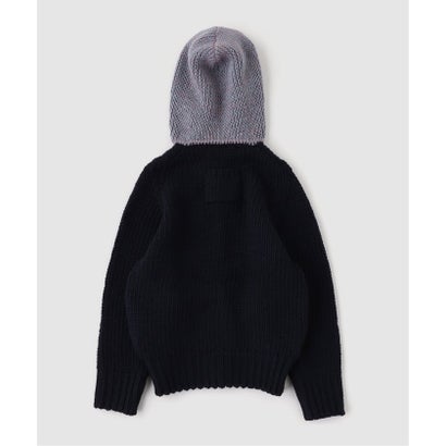OUAT(オーユーエーティー) META KNIT PARKA （ネイビー）｜詳細画像