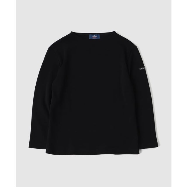 SAINT JAMES (セントジェームス) DOUBLE FACE SWEATER （ブラック）
