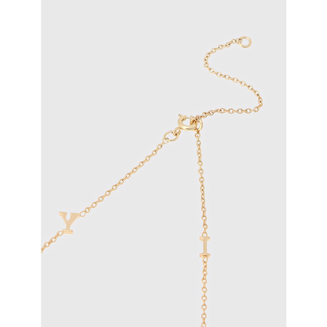 エイミーイストワール EIMY ISTOIRE EIMY logo motif skin necklace 