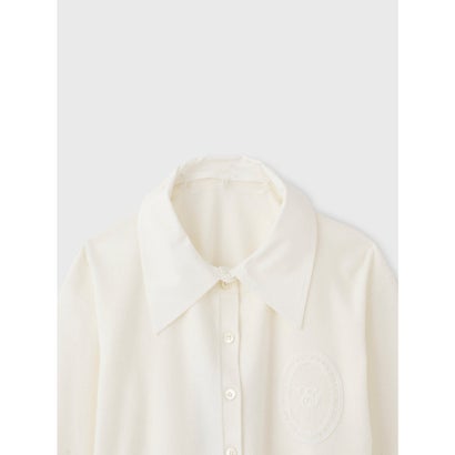 MEDALLION KNIT CARDIGAN （BLACK）｜詳細画像