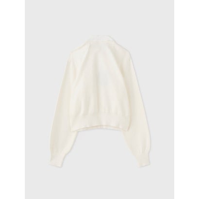 MEDALLION KNIT CARDIGAN （GREY）｜詳細画像