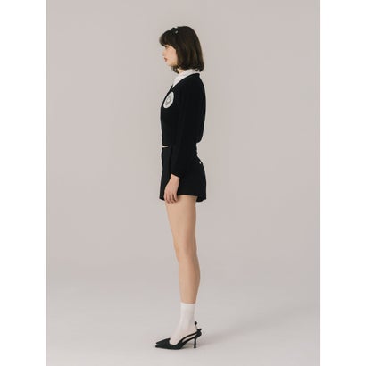 MEDALLION KNIT CARDIGAN （GREY）｜詳細画像