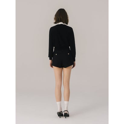 MEDALLION KNIT CARDIGAN （GREY）｜詳細画像