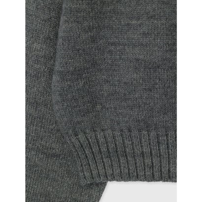 MIDDLE LOGO KNIT TOPS （NVY）｜詳細画像