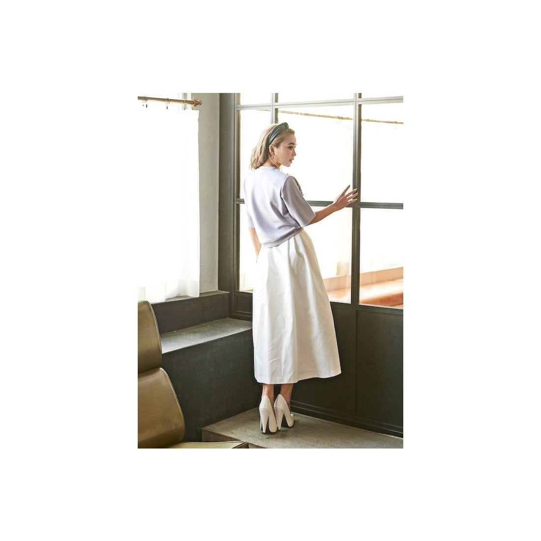 eimy istoire ビジュートップス EIMY ISTOIRE eimy istoire カットビジュートップス ホワイト -靴