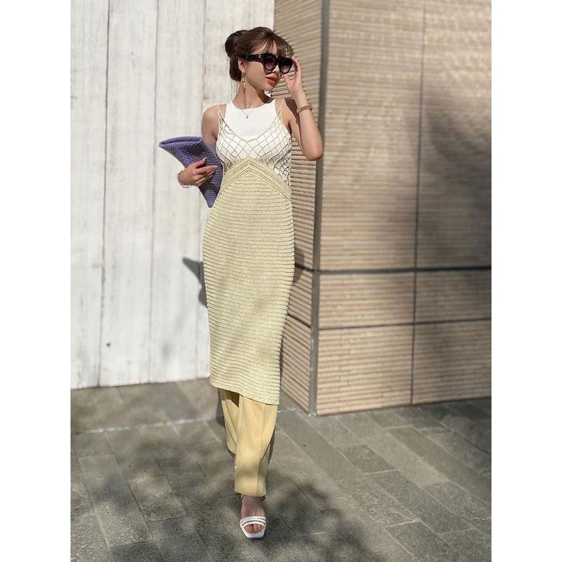 エイミーイストワール Eimy Istoire チェーンクロシェキャミニット Mint ファッション通販 Fashion Walker