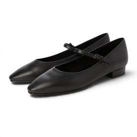 ストラップローヒールパンプス （BL）