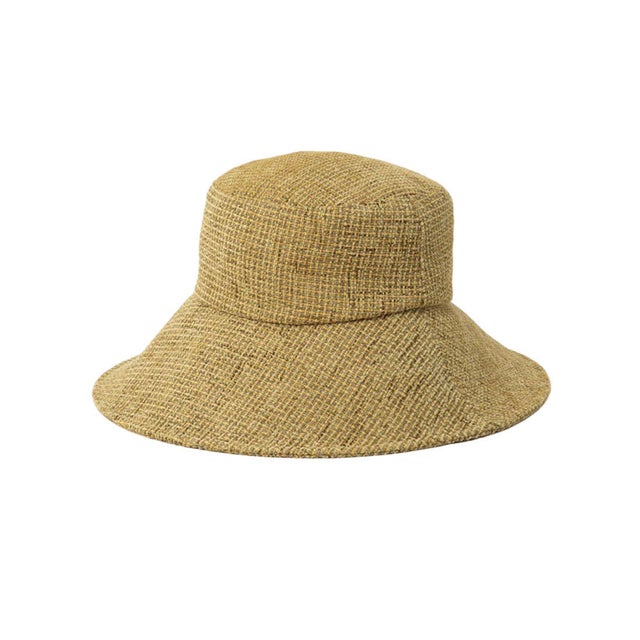 
                    Color Tweed Bucket Hat （YELLOW）