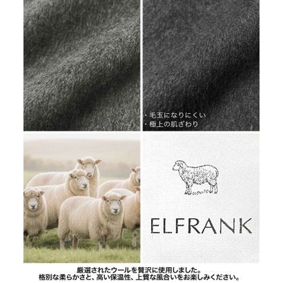【上質ウール70％】セーラーカラー ウールコート ミドル丈 ベルト付き ハーフコート（グレー）｜詳細画像
