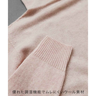 エルフランク ELFRANK 【2026AW】【上質ウール100％】ハイネックニットプルオーバー （オフホワイト）｜詳細画像