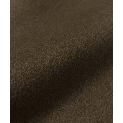 【2026AW】【上質ウール70％】スタンドカラー ロングコート （カーキ）｜詳細画像