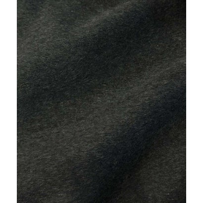 エルフランク ELFRANK 【2026AW】【上質ウール70％】ストールカラーベルト付きミドル丈コート ウールコート （チャコールグレー）｜詳細画像