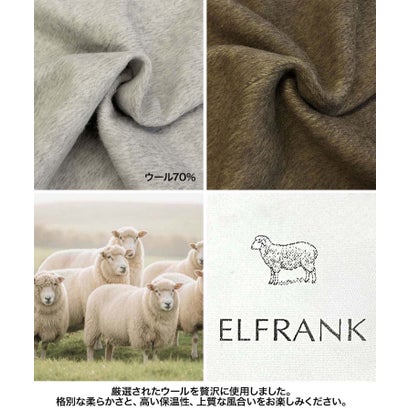 【2026AW】【上質ウール70％】ノーカラーポンチョ風ハーフコート ウールコート （ブラック）｜詳細画像
