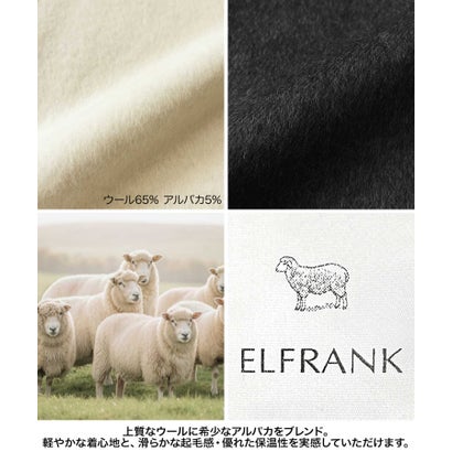 【2026AW】【希少アルパカ混・上質ウール】ビッグカラーロング丈ガウンコート （チャコールグレー）｜詳細画像