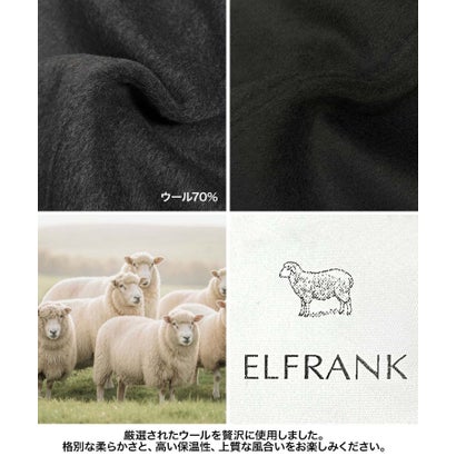 【2026AW】【上質ウール70％】ノースリーブテーラードロングベスト ジレ （ブラック）｜詳細画像