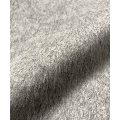 【2026AW】【M～Lサイズ展開】【上質ウール65％ / 2サイズ展開】大人の洗練ショートウールコート （ライトグレー）｜詳細画像