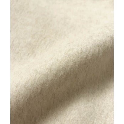 【2026AW】【M～Lサイズ展開】【上質ウール65％ / 2サイズ展開】大人の洗練ショートウールコート （アイボリー）｜詳細画像