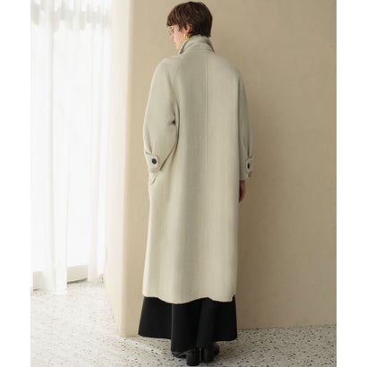 エルフランク ELFRANK 【2026AW】【ウール65％仕立て】ラグランスリーブダブルブレストロングチェスターコート （ライトベージュ）｜詳細画像