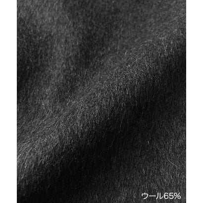 【2026AW】【ウール65％仕立て】ダブルブレストロングチェスターコート （ブラック）｜詳細画像