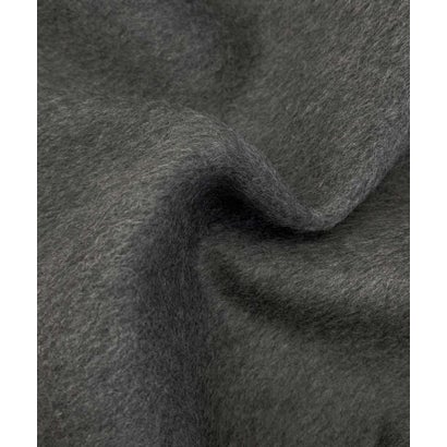 【2026AW】【S～Mサイズ展開】【ダウン90％使用 / 希少アンゴラ混】スタンドカラーショート丈ジップアップブルゾン （チャコールグレー）｜詳細画像