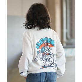トレーナー スウェット キッズ 子供 ロゴ バックプリント （WHH）