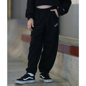 ロングパンツ キッズ 子供 スウェットパンツ ウエストゴム 裏毛 （FBK）