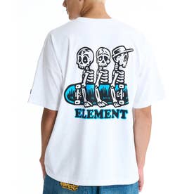 半袖 Tシャツ メンズ バックプリント BG021212 （WHT）