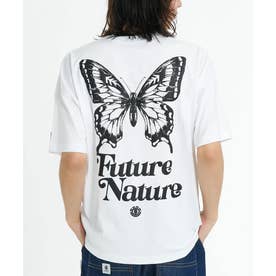 半袖 Tシャツ メンズ バックプリント BG021P04 （WHT）