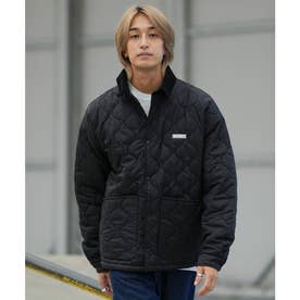 ジャケット メンズ ワンポイント ロゴ PLAID PUFF （FBK）