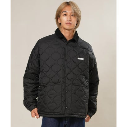 ジャケット メンズ ワンポイント ロゴ PLAID PUFF （FNT）｜詳細画像