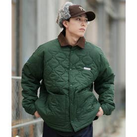 ジャケット メンズ ワンポイント ロゴ PLAID PUFF （FNT）