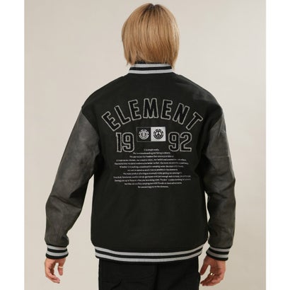 エレメント ELEMENT ジャケット メンズ バックプリント ロゴ VARSITY STADIUM （FBK）｜詳細画像
