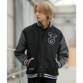 ジャケット メンズ バックプリント ロゴ VARSITY STADIUM （FBK）