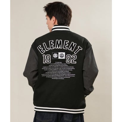 エレメント ELEMENT ジャケット メンズ バックプリント ロゴ VARSITY STADIUM （WBK）｜詳細画像