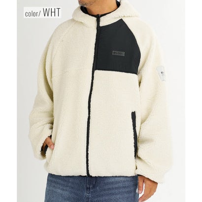 ジャケット メンズ リバーシブル ボア REVESIBLE JACKET （WHT）｜詳細画像