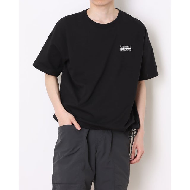アウトドアカジュアル 半袖Tシャツ アウトドアカジュアル 半袖Tシャツ 10 ESSENTIALS SS BG021-227 （ブラック）