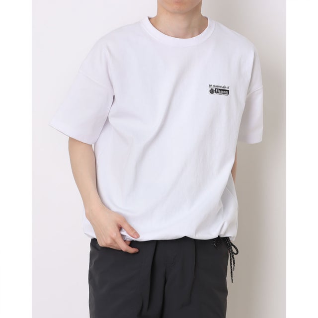 アウトドアカジュアル 半袖Tシャツ アウトドアカジュアル 半袖Tシャツ 10 ESSENTIALS SS BG021-227 （ホワイト）