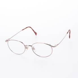 メガネ 眼鏡 アイウェア レディース メンズ （ピンクゴールド）