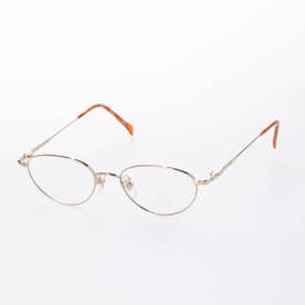 メガネ 眼鏡 アイウェア レディース メンズ （イエローゴールド）