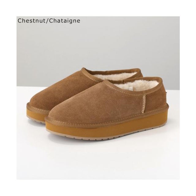 スリッポン PLATFORM PICO WOOL W13253 （Chestnut/Chataigne）
