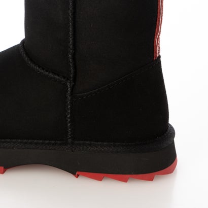 Sharky Mini ムートンブーツ （Black/Cherry）｜詳細画像