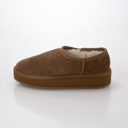 Platform Pico Wool ファースリッポン （Chestnut）｜詳細画像