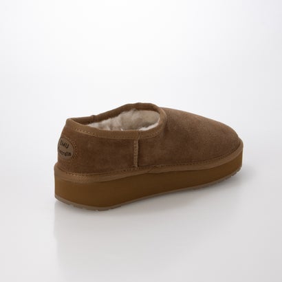 Platform Pico Wool ファースリッポン （Chestnut）｜詳細画像