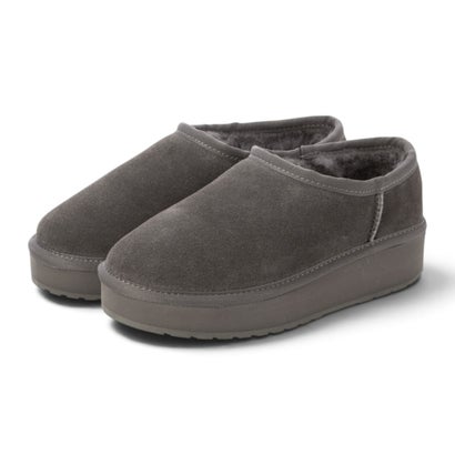 Platform Pico Wool ファースリッポン （Charcoal）｜詳細画像