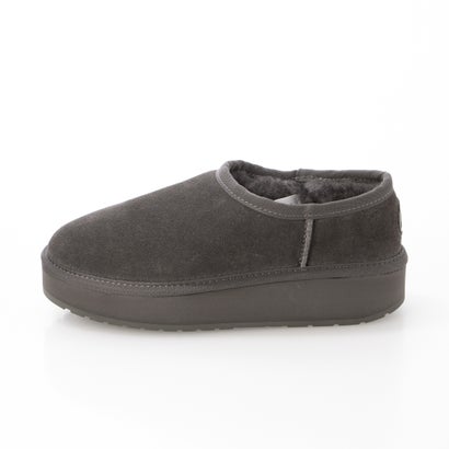 Platform Pico Wool ファースリッポン （Charcoal）｜詳細画像