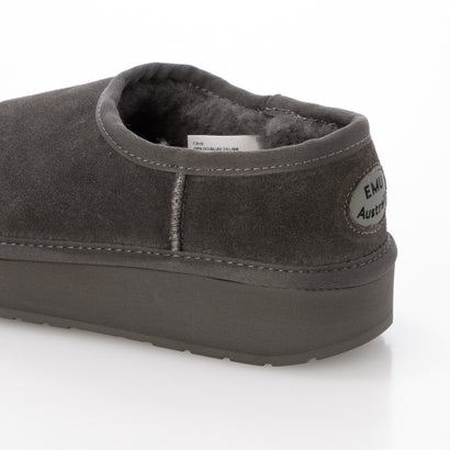 Platform Pico Wool ファースリッポン （Charcoal）｜詳細画像