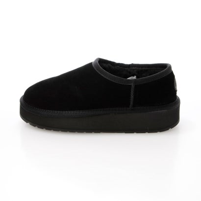 Platform Pico Wool ファースリッポン （Black）｜詳細画像