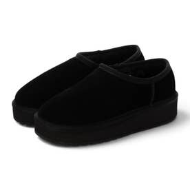 Platform Pico Wool ファースリッポン （Black）
